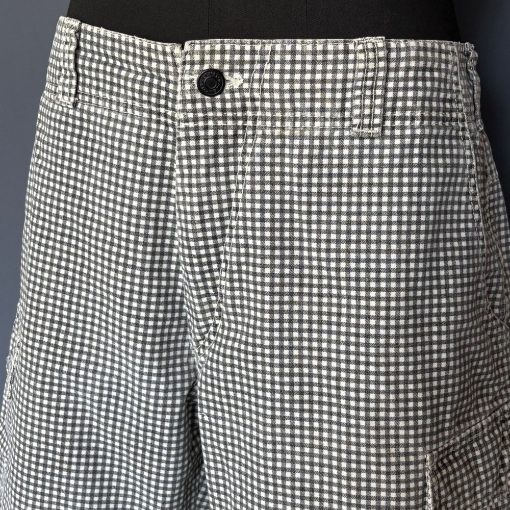 Osklen Gingham Cargo Utility Shorts | Sz 32 (fits 34") |